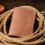 Обложка на паспорт женская розовая I'm Ukrainian