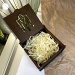 Деревянная подарочная коробка мала