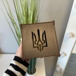Деревянная подарочная коробка мала