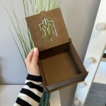 Деревянная подарочная коробка мала