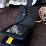 Мужской кошелек Бифолд Сиэтл черный