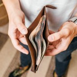 Мужской кошелек Бифолд коричневый