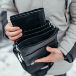 Мужская кожаная сумка через плечо Канзас
