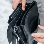 Мужская кожаная сумка через плечо Канзас