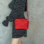 Женская сумка Джорджия красная