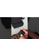 Мужская кожаная сумка через плечо Miami коричневая