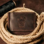 Зажим для денег коричневый Халк