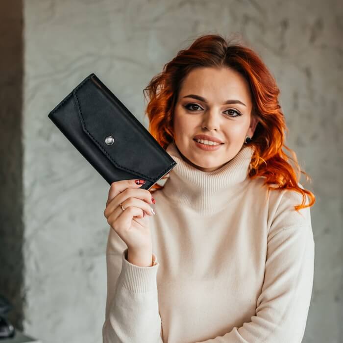Женский кошелек Флоренция черный